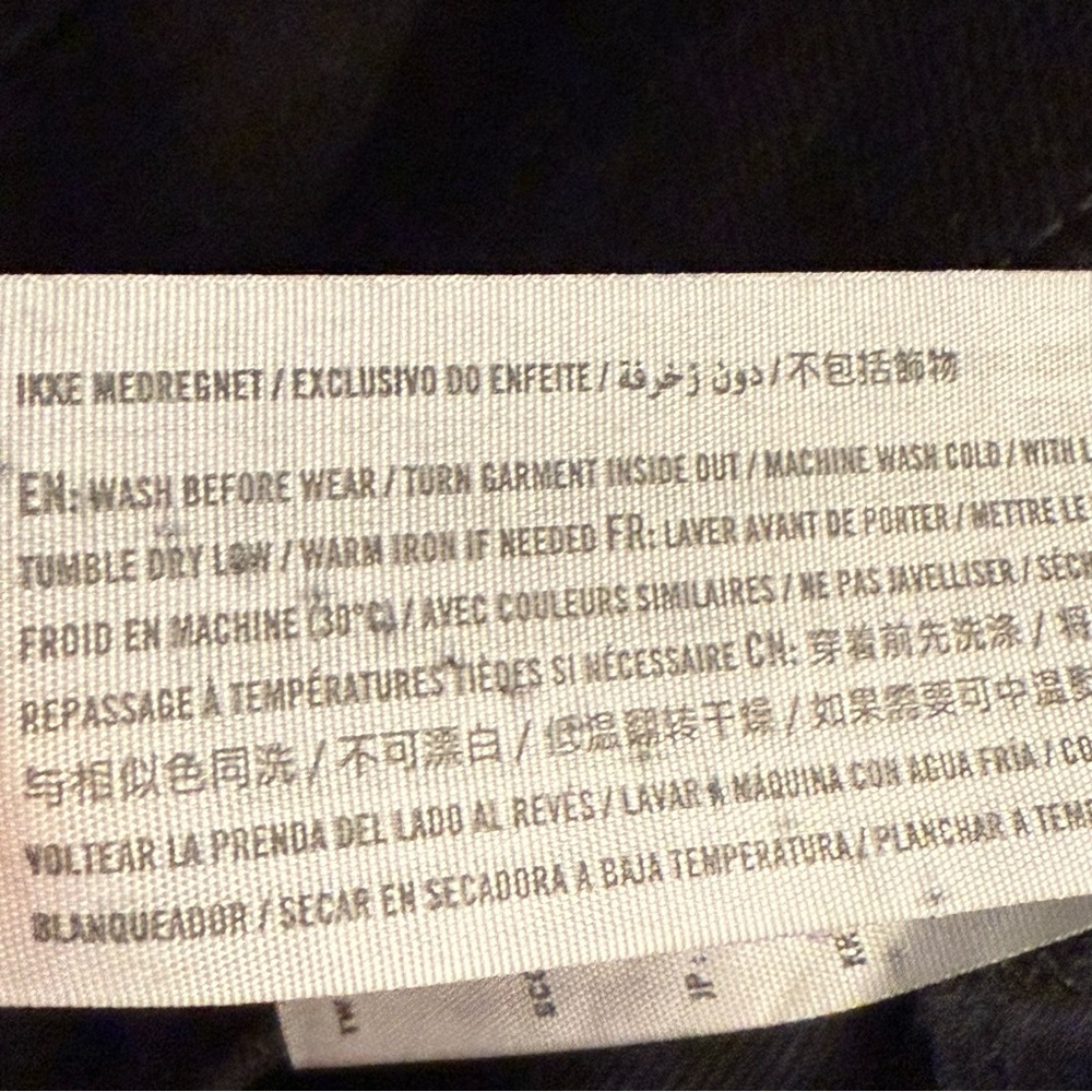 Abercrombie & Fitch Women’s Langdon Slim Stretch Black‎ Size 31x30 - Picture 10 of 10